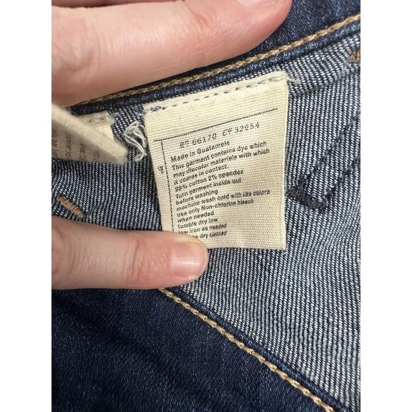 Anthro Holding Horses Bell Bottom Womens Jeans Size 28 Frayed Hem - Picture 7 of 10